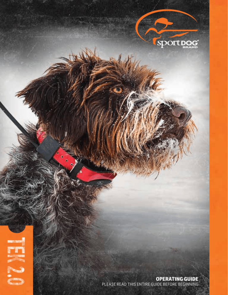 SportDOG TEK-V2L, TEK-V2LT Operating instructions SportDOG TEK-V2L, TEK-V2LT Operating instructions