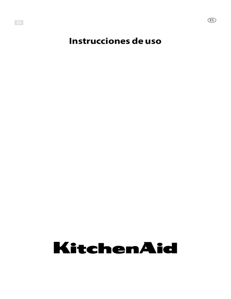 KitchenAid KHSP5 86510 User guide KitchenAid KHSP5 86510 User guide