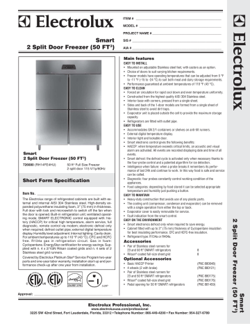 Electrolux 726680(RH14FE4HU) Datasheet Electrolux 726680(RH14FE4HU) Datasheet