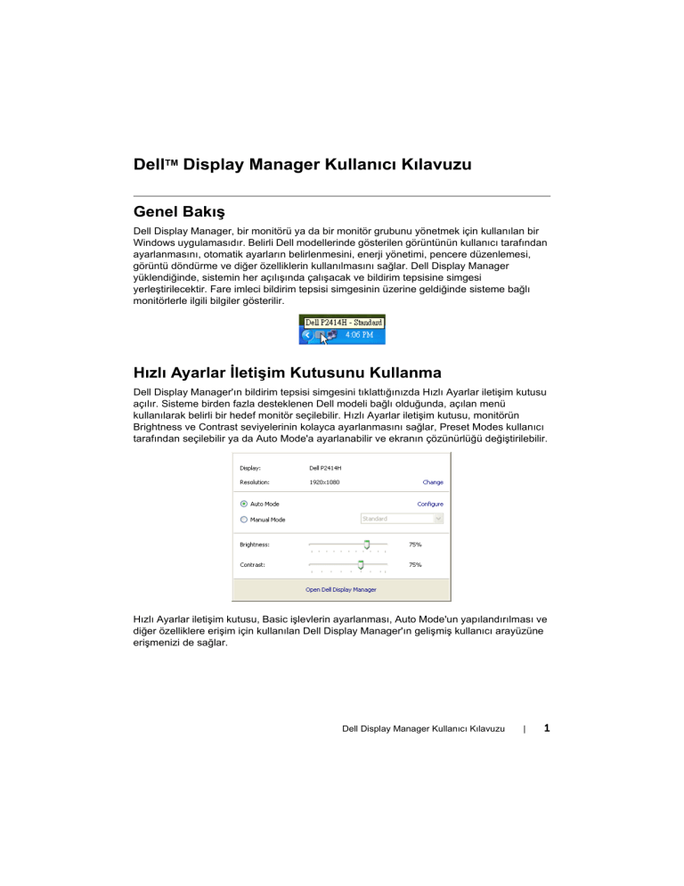 Dell P2414H User guide Dell P2414H User guide
