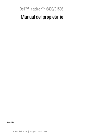 Dell Inspiron 6400 laptop El manual del propietario | Manualzz Dell Inspiron 6400 laptop El manual del propietario | Manualzz