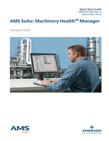 AMS Machinery Manager v5.61 Quick Start Guide | Manualzz AMS Machinery Manager v5.61 Quick Start Guide | Manualzz