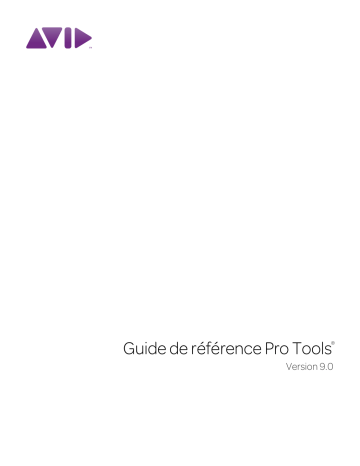 Mixage. Avid Pro Tools 9.0 | Manualzz Mixage. Avid Pro Tools 9.0 | Manualzz