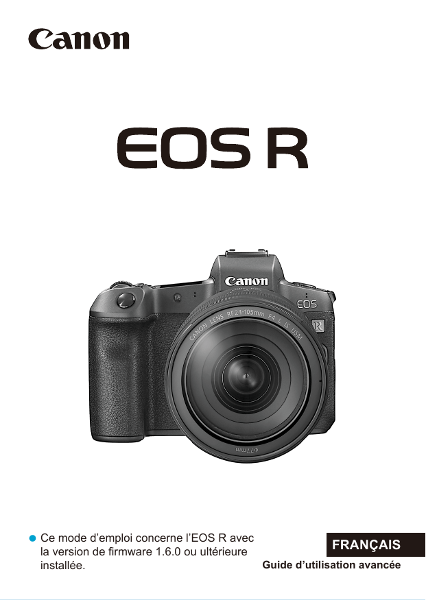 Canon EOS RA User guide Canon EOS RA User guide