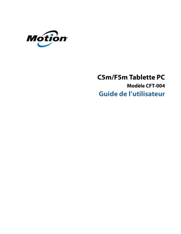 Motion Computing C5m Windows 7 Mode d'emploi | Manualzz Motion Computing C5m Windows 7 Mode d'emploi | Manualzz