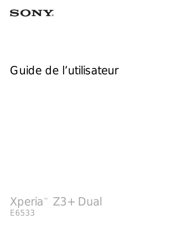 Photos et vidéos dans Album. Sony E6533, Xperia Z3+ Dual | Manualzz Photos et vidéos dans Album. Sony E6533, Xperia Z3+ Dual | Manualzz
