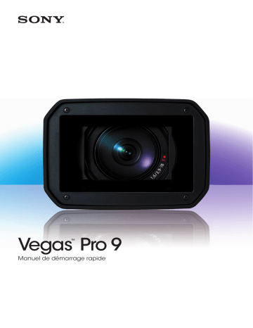 Sony Vegas Pro 9 Mode d'emploi | Manualzz Sony Vegas Pro 9 Mode d'emploi | Manualzz