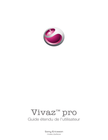 Sony Vivaz Pro Owner's manual Sony Vivaz Pro Owner's manual