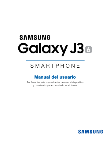 Samsung Galaxy J3 6 AT&T Manual de usuario | Manualzz Samsung Galaxy J3 6 AT&T Manual de usuario | Manualzz