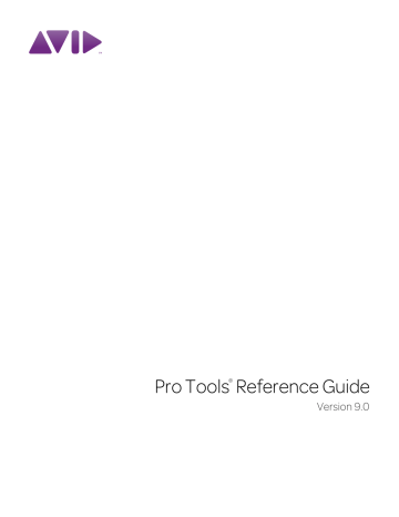 Chapter 16: DigiBase. Avid Pro Tools 9.0 | Manualzz Chapter 16: DigiBase. Avid Pro Tools 9.0 | Manualzz