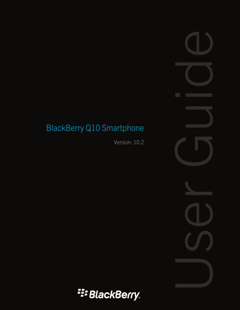 Blackberry Q10 v10.2 Operating instructions Blackberry Q10 v10.2 Operating instructions