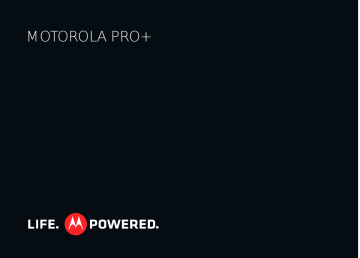 Motorola Pro+ User Guide | Manualzz