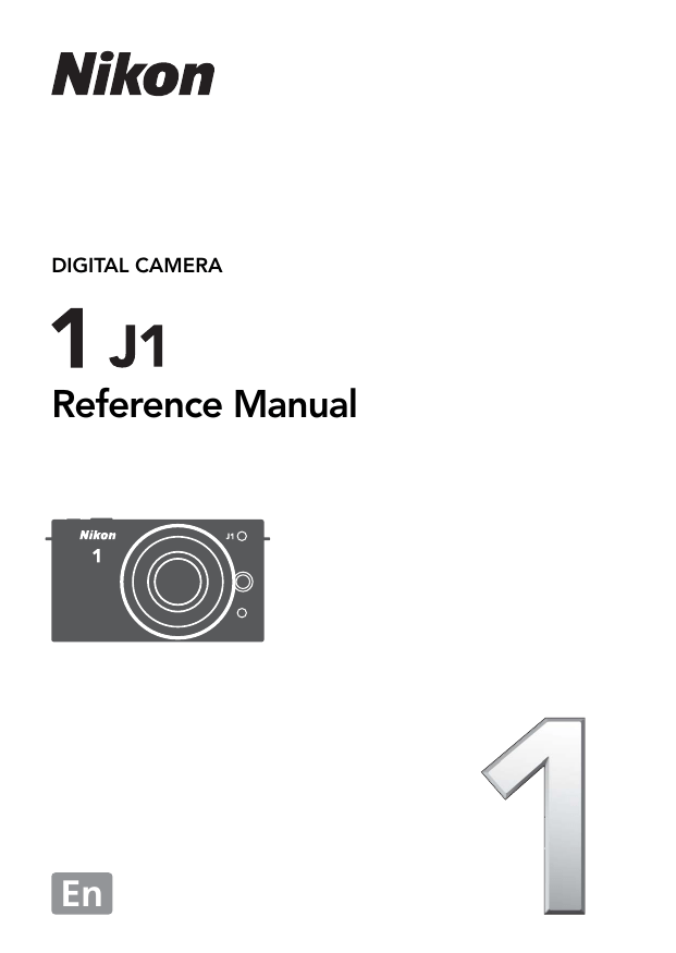 The Shooting Menu. Nikon 1 J1 The Shooting Menu. Nikon 1 J1