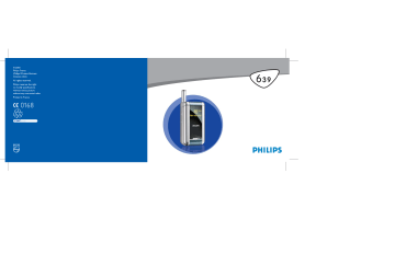 Philips 639 Operating instructions Philips 639 Operating instructions