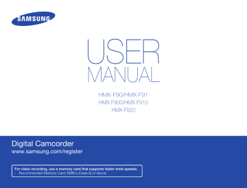 Connecting to a TV. Samsung HMX-F900BN, HMX-F90WN, HMX-F900WN, HMX-F90WN/XAA, HMX-F90WD, HMX-F90, HMX-F900, HMX-F90BN/XAA, HMX-F920, HMX-F910 | Manualzz Connecting to a TV. Samsung HMX-F900BN, HMX-F90WN, HMX-F900WN, HMX-F90WN/XAA, HMX-F90WD, HMX-F90, HMX-F900, HMX-F90BN/XAA, HMX-F920, HMX-F910 | Manualzz