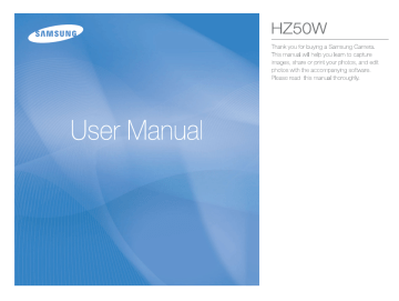 Samsung HZ50W User manual Samsung HZ50W User manual