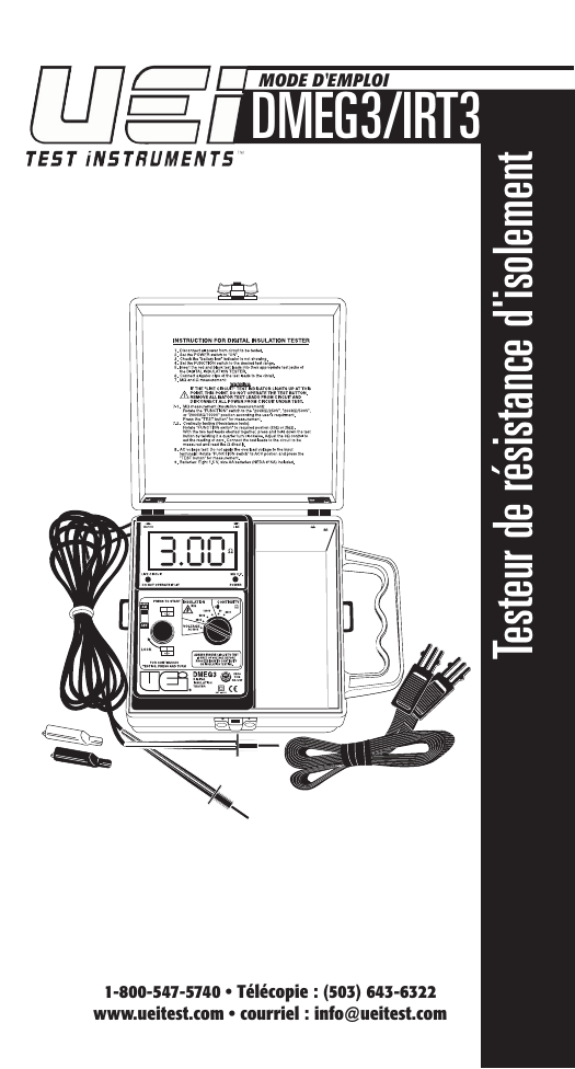 UEi IRT3 Owner's manual UEi IRT3 Owner's manual