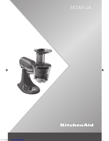 KitchenAid 5KSM1JA Owner Manual | Manualzz KitchenAid 5KSM1JA Owner Manual | Manualzz