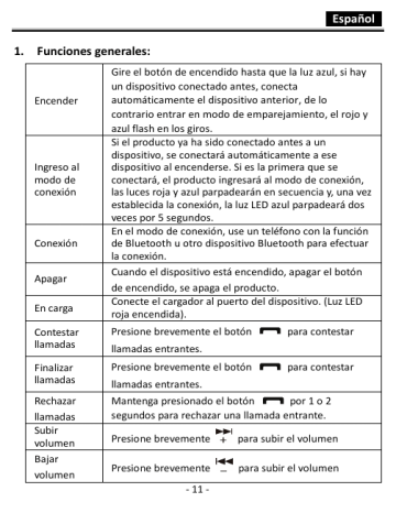 Genius HS-935BT User's manual Genius HS-935BT User's manual