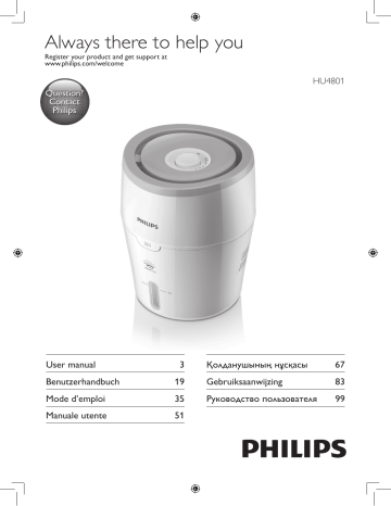 Philips HU4801/01 User manual Philips HU4801/01 User manual