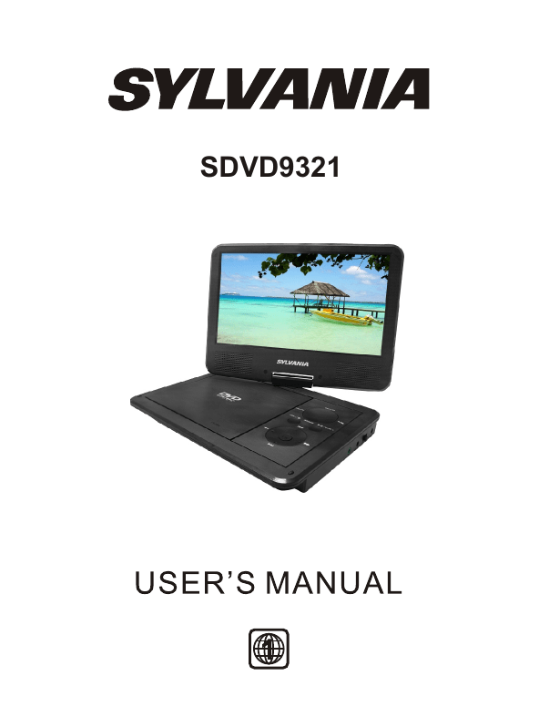 Sylvania SDVD9321 Owner's manual Sylvania SDVD9321 Owner's manual