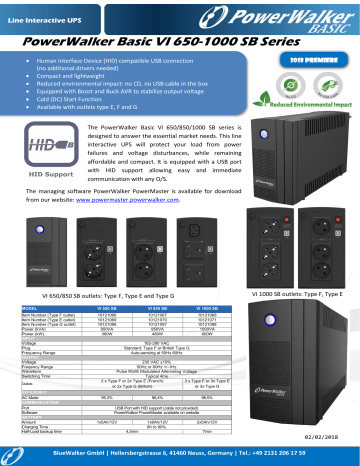 Powerwalker Vi Sw Iec Uk Datasheet Manualzz Off