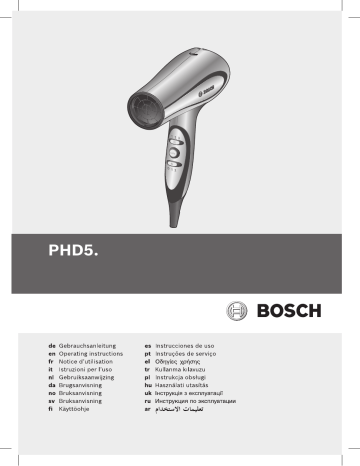 Bosch phd 5710 beautixx comfort Owner Manual | Manualzz Bosch phd 5710 beautixx comfort Owner Manual | Manualzz