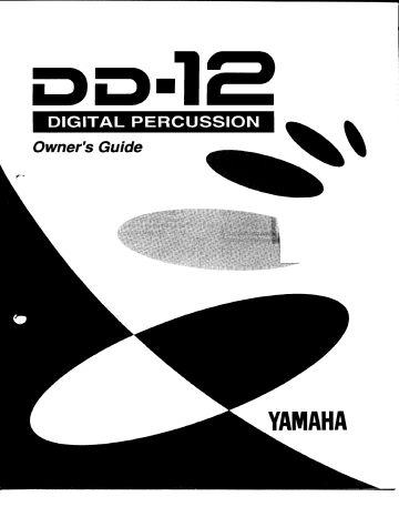 Yamaha DD12 Owner Manual | Manualzz Yamaha DD12 Owner Manual | Manualzz