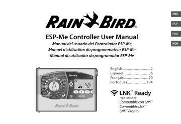 Rain Bird Esp Me Owners Manual