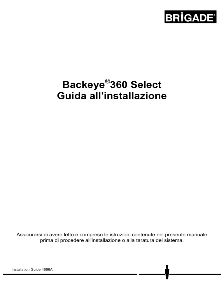 Brigade BN360 USB (4648D) Installation guide Brigade BN360 USB (4648D) Installation guide