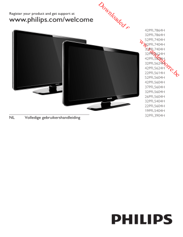 Philips 26PFL5604H de handleiding | Manualzz Philips 26PFL5604H de handleiding | Manualzz