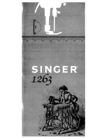 Singer 1263 Owner Manual | Manualzz Singer 1263 Owner Manual | Manualzz