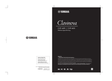 Yamaha CVP-609GP Bedienungsanleitung | Manualzz Yamaha CVP-609GP Bedienungsanleitung | Manualzz