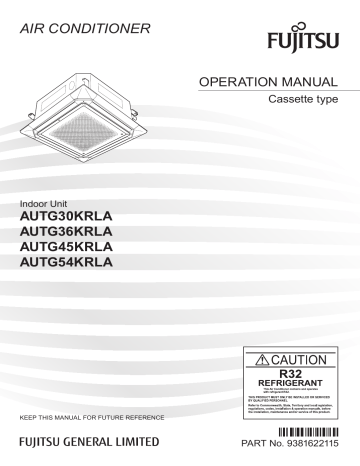 Fujitsu UTG-UKTA-W Operation Manual | Manualzz