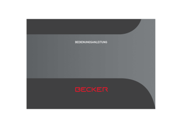 Becker Professional 6 LMU Bedienungsanleitung | Manualzz