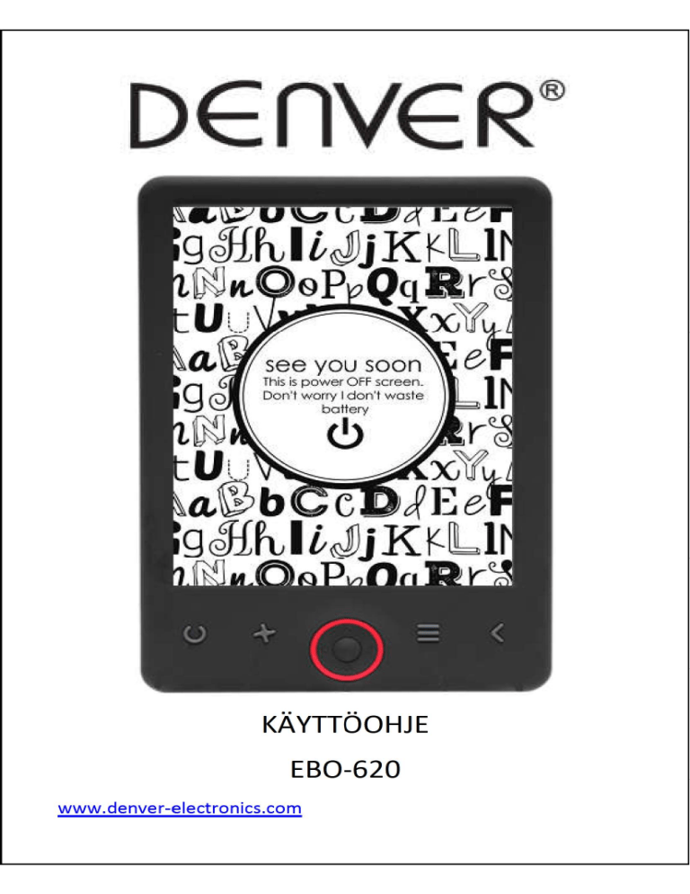 Denver EBO-620 User manual Denver EBO-620 User manual