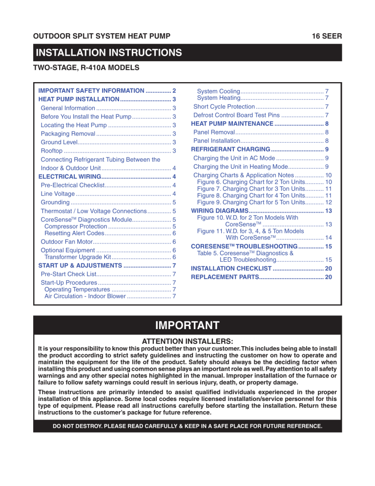 Tappan FSH1BF, PSH1BF Installation guide Tappan FSH1BF, PSH1BF Installation guide