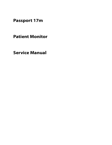 Mindray Passport 17m Service Manual | Manualzz Mindray Passport 17m Service Manual | Manualzz