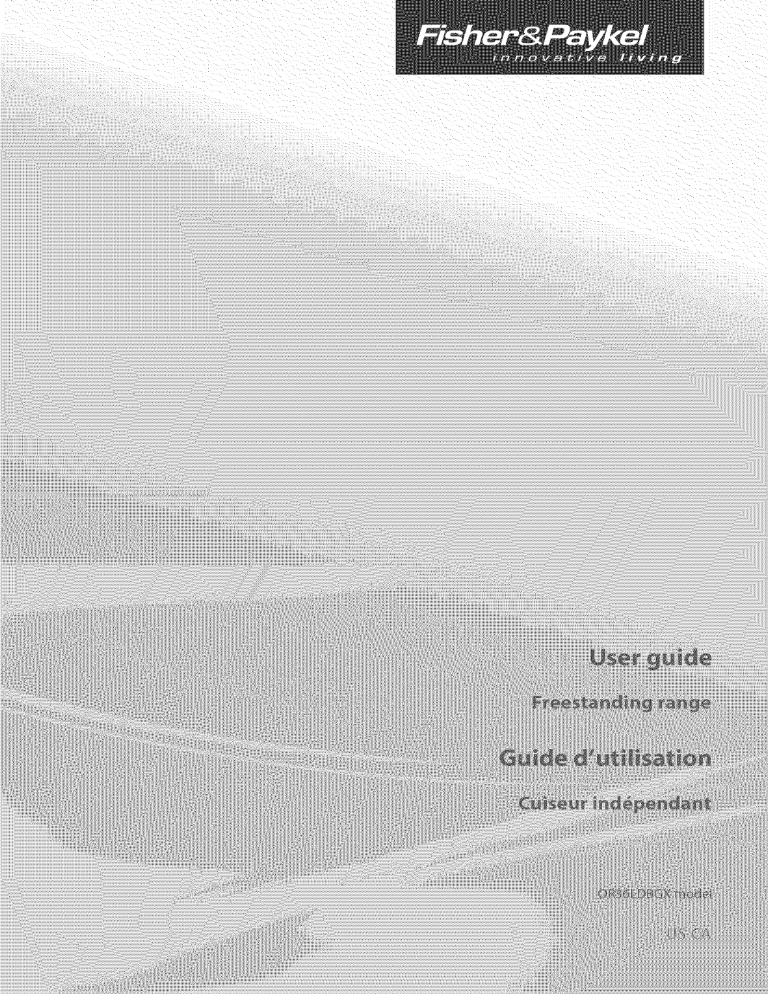 Fisher & Paykel OR36LDBGX1-88483A Owner's manual Fisher & Paykel OR36LDBGX1-88483A Owner's manual