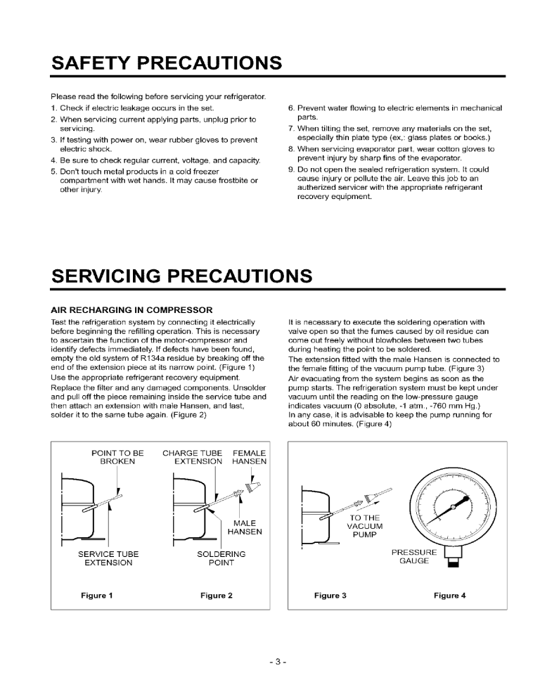 LG GR-131CN Owner's manual LG GR-131CN Owner's manual