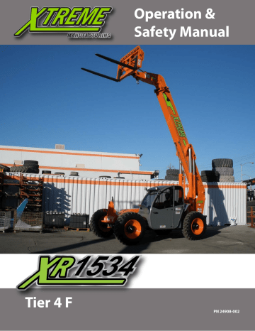Xtreme XR1534 Operating instructions Xtreme XR1534 Operating instructions