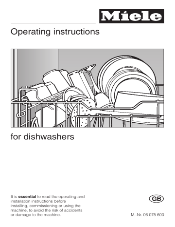 Miele G 693-4 Owner Manual | Manualzz