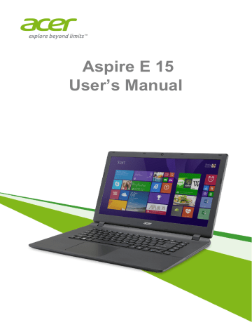 Acer Aspire E 15 - ES1-511 User's Manual | Manualzz