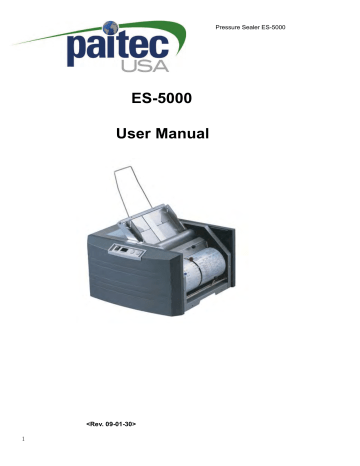 MBM ES 5000 Manual MBM ES 5000 Manual