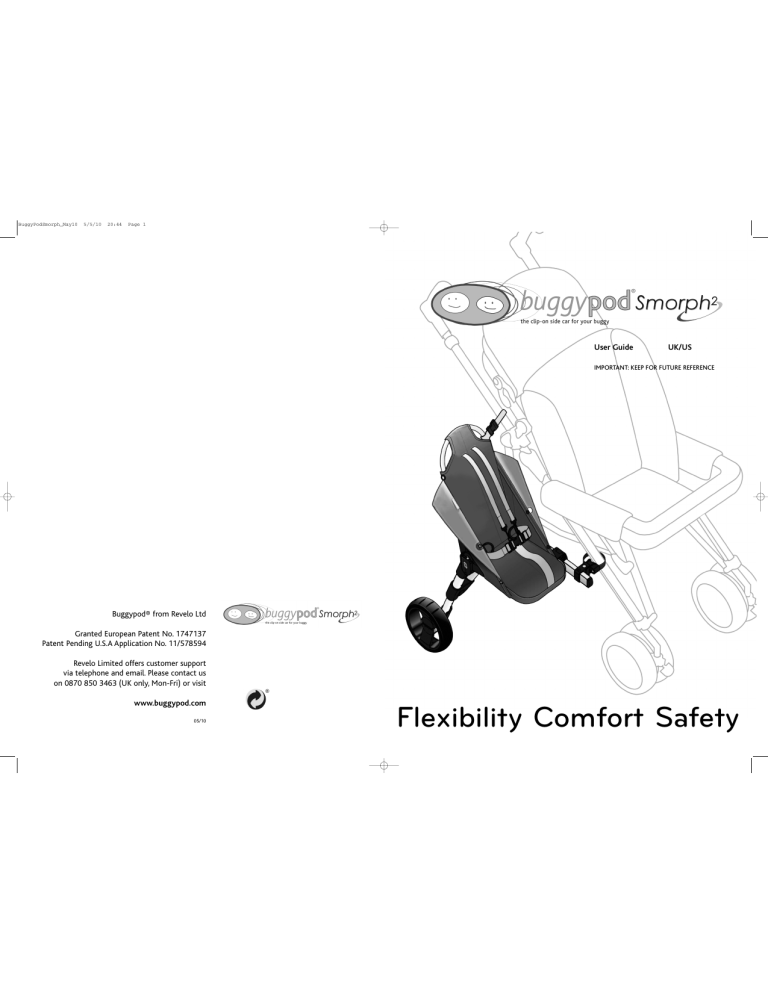 Mountain Buggy buggypod Smorph2 User manual Mountain Buggy buggypod Smorph2 User manual