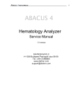 Diatron ABACUS 4 Service Manual