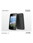 Alcate ONETOUCH A464BG User Manual