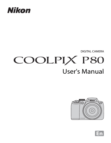 Nikon Coolpix P80 User's Manual | Manualzz Nikon Coolpix P80 User's Manual | Manualzz