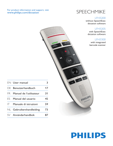 Philips LFH3300 de handleiding | Manualzz Philips LFH3300 de handleiding | Manualzz