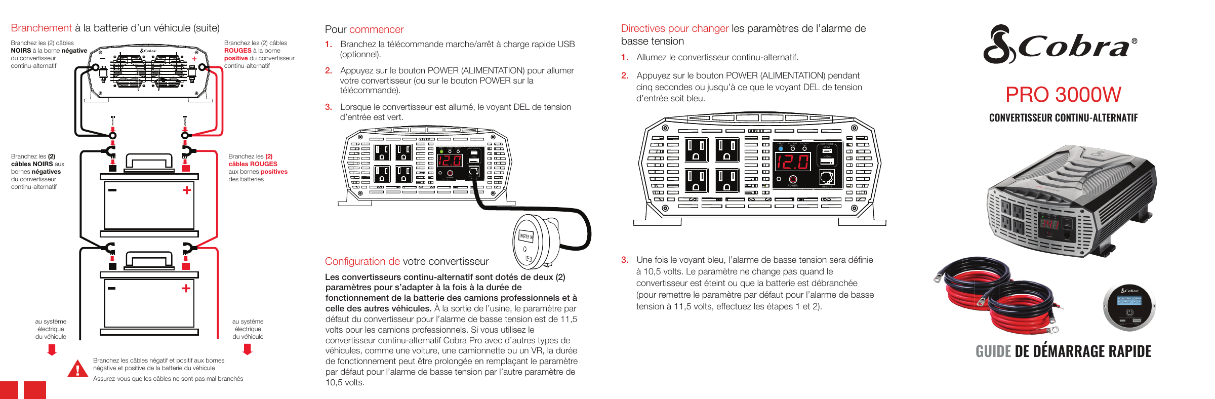 Cobra Pro W Inverter Manual